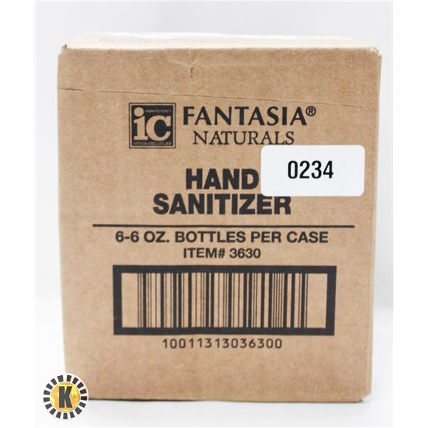 NEW 6 X 6OZ FANTASIA HAND SANITIZER