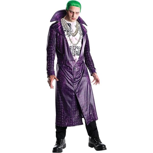 NEW RUBIES MENS SUICIDE SQUAD DELUXE JOKER COSTUME