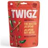 Image 1 : NEW 12 X 130G TWIGZ FIRE ROASTED JALAPENO