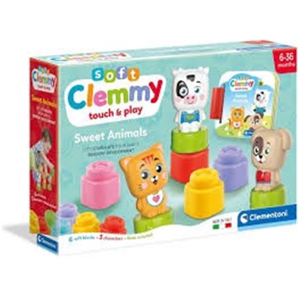 NEW SOFT CLEMMY TOUCH & PLAY SWEET ANIMALS