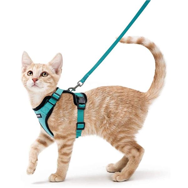 NEW REPACKED RABBITGOO CAT HARNESS AND LEASH