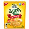 Image 1 : NEW 4 X 180G WHEAT THINS VEGETABLE THINS