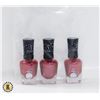 Image 1 : NEW 3 PACK OF SALLY HANSEN MIRACLE GEL NAIL COLOUR