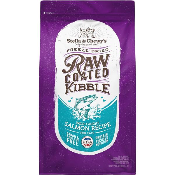 NEW STELLA & CHEWY FREEZE DRIED WILD CAUGHT SALMON
