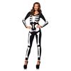 Image 1 : NEW LEG AVENUE GLOW-IN-THE-DARK SKELETON CATSUIT