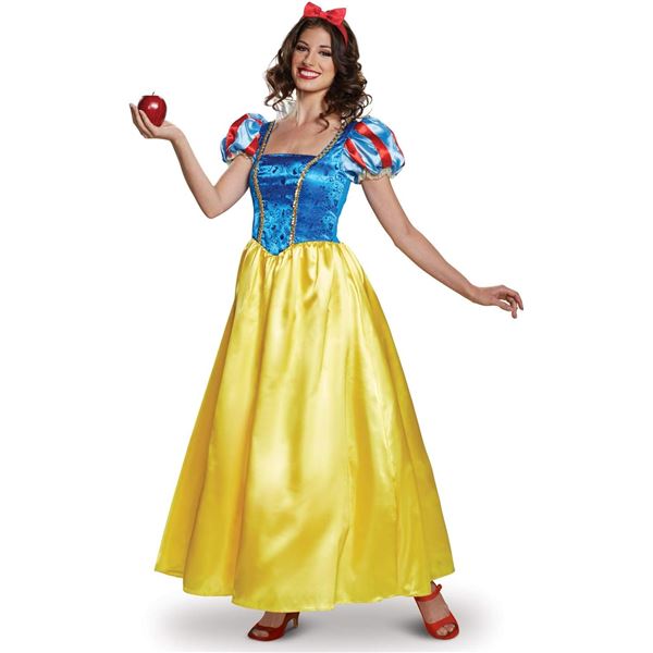 NEW DISNEY PRINCESS SNOW WHITE DELUXE ADULT