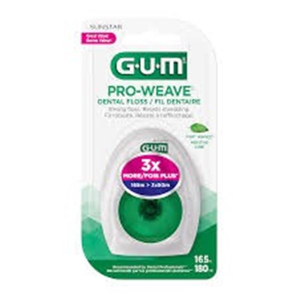 NEW 2 X SUNSTAR GUM PRO WEAVE DENTAL FLOSS