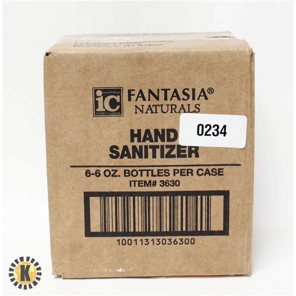 NEW 6 X 6OZ FANTASIA HAND SANITIZER