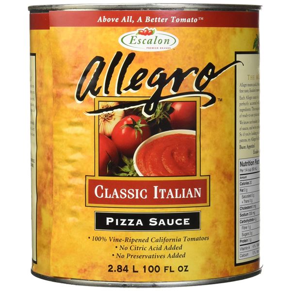 NEW 2.84L ESCALON CLASSIC ITALIAN PIZZA SAUCE