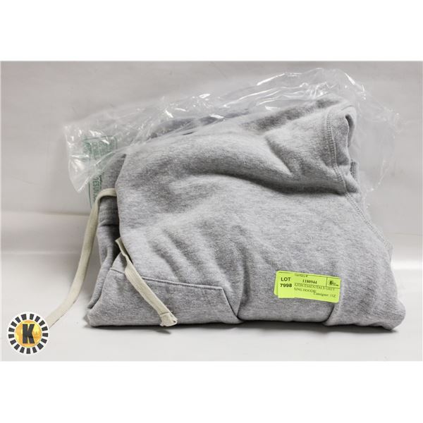 NEW AMAZON ESSENTIALS GREY DRAWSTRING HOODIE