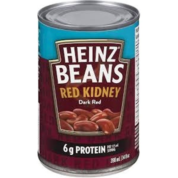 NEW 3 X 398ML HEINZ BEANS RED KIDNEY DARK RED