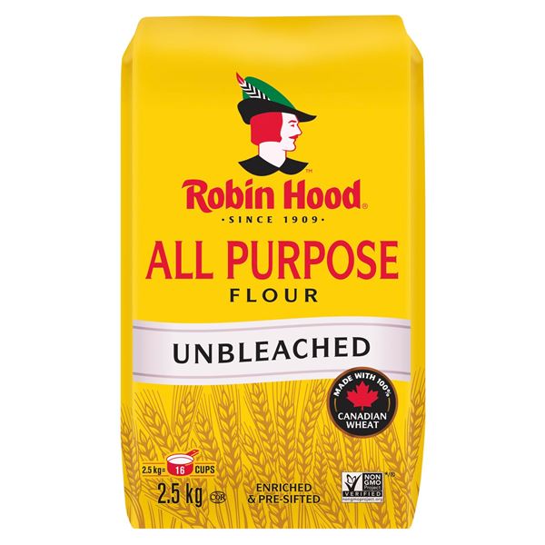 NEW 2.5KG ROBIN HOOD ALL PURPOSE FLOUR