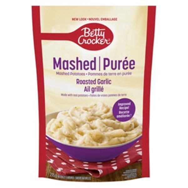 NEW 3 X 215G BETTY CROCKER MASHED POTATOES