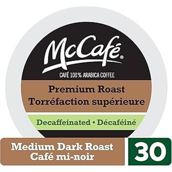 NEW 323G MCCAFE PREMIUM ROAST DECAFFEINATED