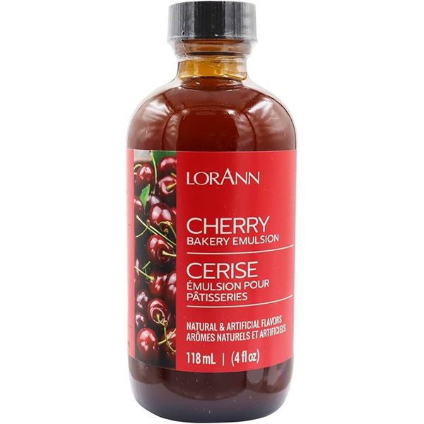 NEW 118ML LORANN CHERRY EMULSION