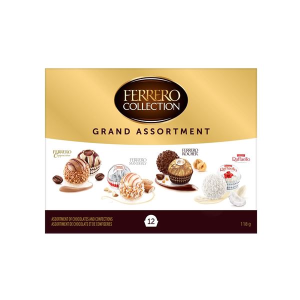 NEW 118G FERRERO COLLECTION GRAND ASSORTMENT