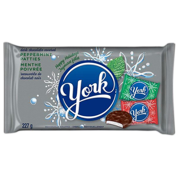 NEW 2 X 227G YORK PEPPERMINT DARK CHOCOLATE