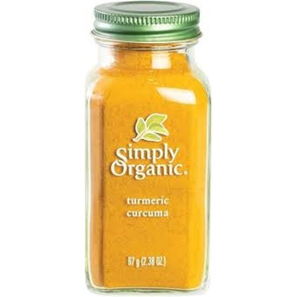 NEW 67G SIMPLY ORGANIC TURMERIC