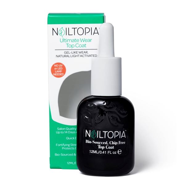 NEW 12ML NAILTOPIA ULTIMATE WEAR TOP COAT GEL LIKE
