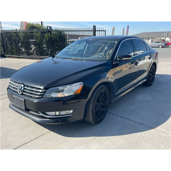 VOLK PASSAT 2012 APP/DUP-T/EXP-ONLY