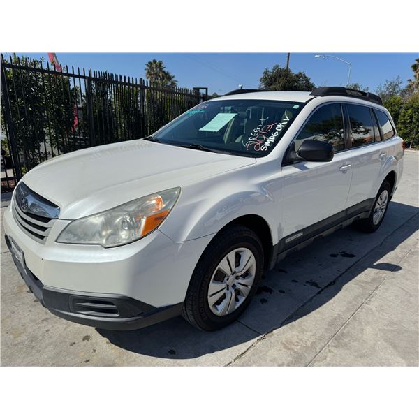 SUBA OUTBACK 2012 APPT/DUP-T SMOG