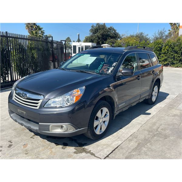 SUBA OUTBACK 2011 APPT/DUP-T SMOG