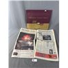 Image 2 : Lot of Vintage Newspapers. Millenium Editions of Vancouver Sun & Province And a Book of British Roya