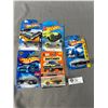 Image 1 : 4 Hotwheels and 1 Matchbox Die Cast Cars New in Package