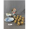 Image 1 : Lot of Little Cherubs, Angel and Blue and White Tableware