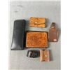 Image 3 : A Lot of Vintage Leather Items. Wallets Etc
