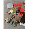 Image 2 : Lot of Keychains and Some Vintage Small Toys Etc