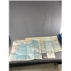 Image 1 : 3 WWII Vintage Fold Out Maps