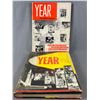 Image 1 : 2 Vintage Hardcover "Year" Books 1952 & 1955 Ed.
