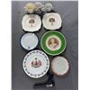 Image 1 : Lot of Vintage Glass Collectibles, Incl. Provincial & Queen Elizabeth II Plate