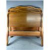 Image 1 : Vintage Wood Twin Sized Foot & Head Board. NO SHIPPING Approx. 41" x 41"