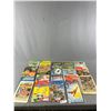 Image 1 : Lot Of Assorted Vintage Comic Books, Some On Board In Bags