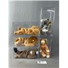 Image 1 : Lot of Vitnage Collectible Beanie Babies. In Cases with Tags