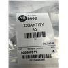 Image 2 : Lot of (50) Allen-Bradley #800B-PS11 Contact Cartridges with Latches