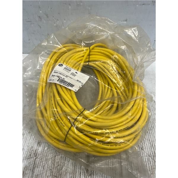 Allen-Bradley #889R-F6ECA-30, 6 PIN AC MICRO STRAIGHT 30 METER QD Cord Set