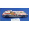 Image 2 : 60s tin race car with excellent graphics, made in Japan 10"