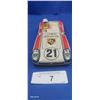 Image 3 : 60s tin race car with excellent graphics, made in Japan 10"