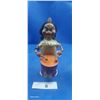 Image 1 : Vintage Marx Toys drumming native 7"