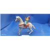 Image 2 : Vintage Lone Ranger on Silver tin toy 8" long