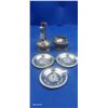 Image 2 : 5 piece vintage Ronson table lighters and small ashtrays