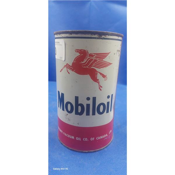 Vintage Pegasus Mobiloil 1 quart Can