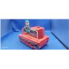 Image 2 : Vintage tin bulldozer toy, 60s Made in Japan 10.5" long