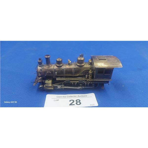 Vintage made in Japan brass train locomotive 4"