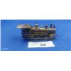 Image 3 : Vintage made in Japan brass train locomotive 4"