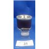 Image 2 : 1960s lighter with cigarette/match stand, leather wrapped, approx 3.5"