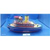Image 1 : 1960s tug boat battery operated tin toy made in Japan